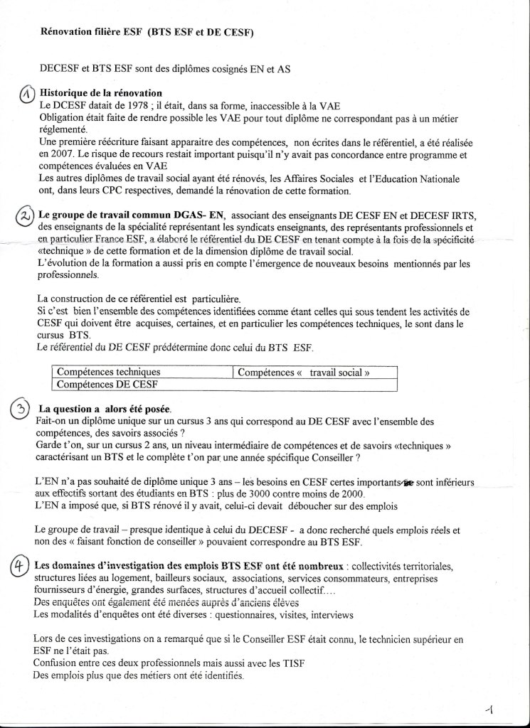 réforme BTS ESF pas cellelà!  Page 2